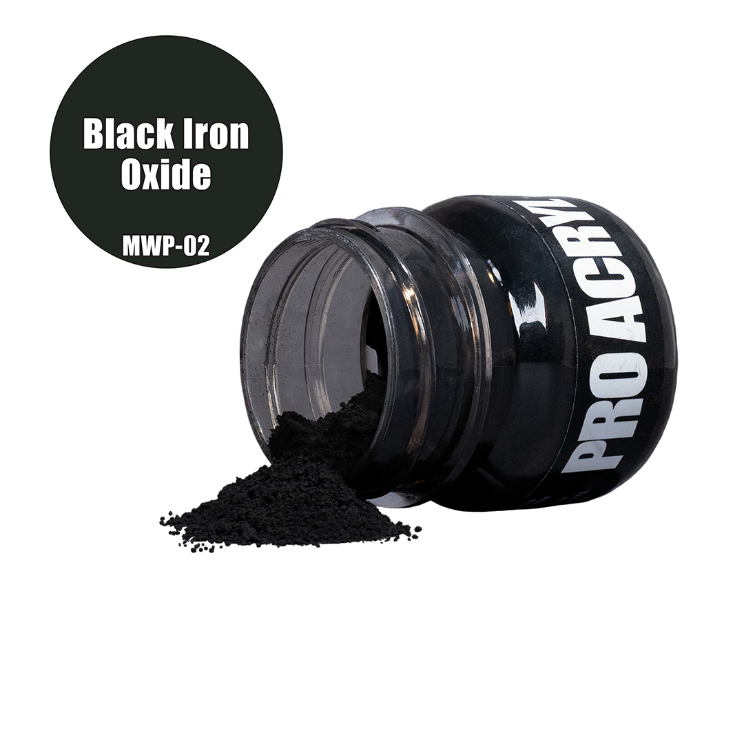 PRO Acryl Weathering Pigments 02 - Black Iron Oxide