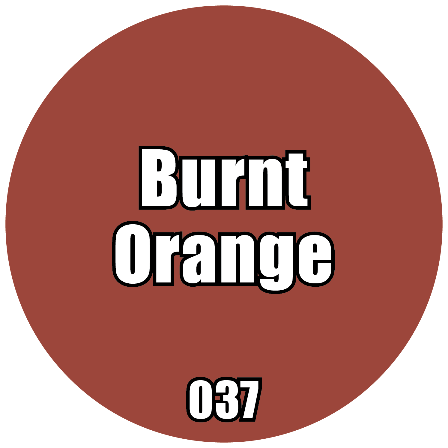 037-Pro Acryl Burnt Orange