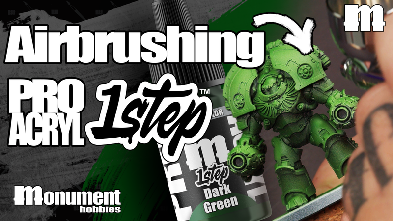 Airbrushing with PRO Acryl 1-Step!