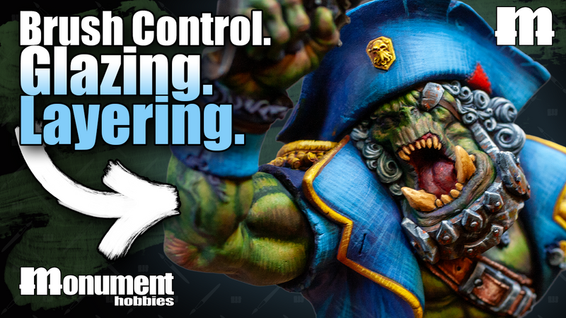 Brush Control When Glazing & Layering