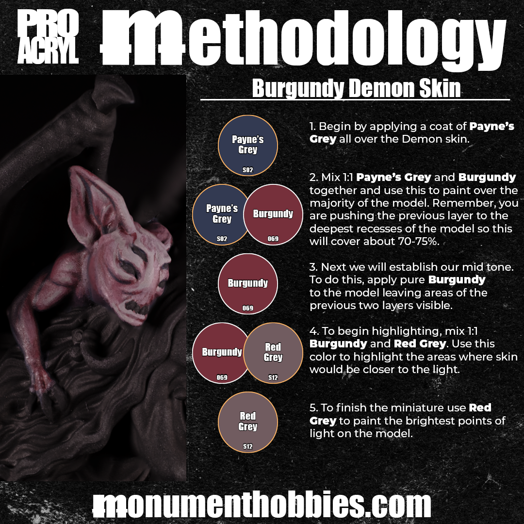 Burgundy Demon Skin