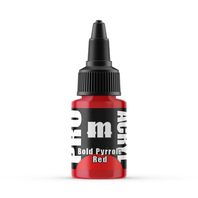 003-Pro Acryl Bold Pyrrole Red