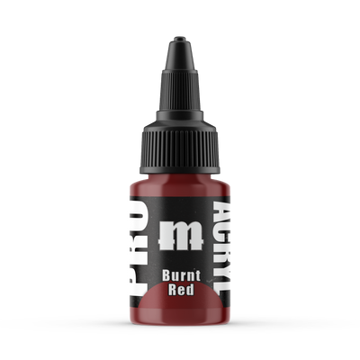 008-Pro Acryl Burnt Red