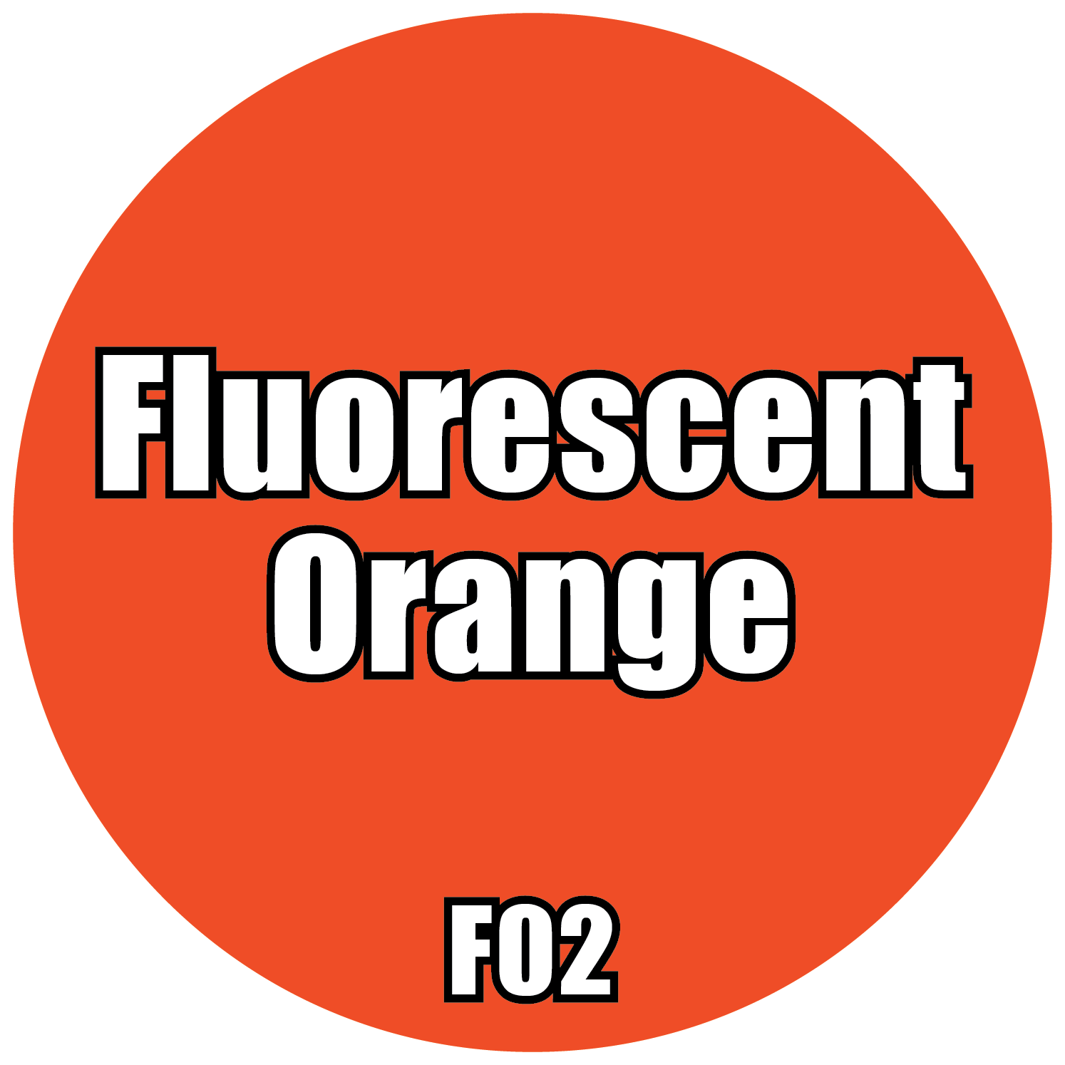 F02-Pro Acryl Fluorescent Orange