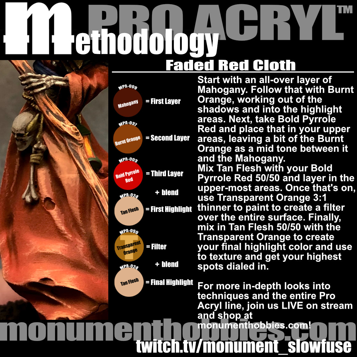 Faded Red Cloth