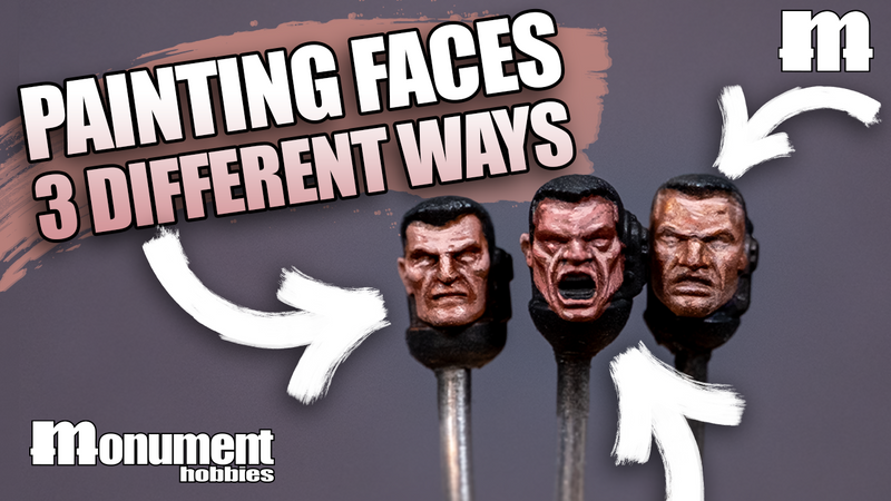 Painting Faces 3 Different Ways | Wash, Layering, & Underpainting