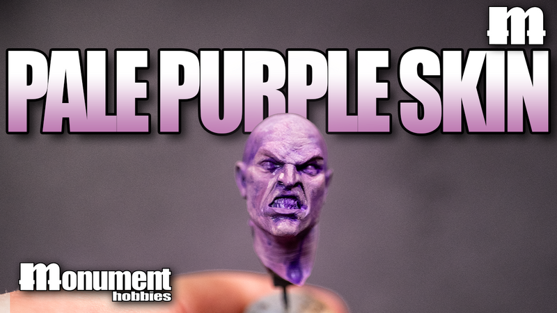 Painting Pale Purple Skin