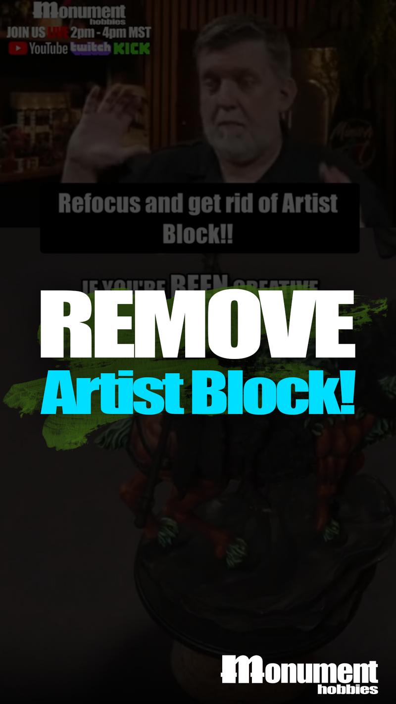 Remove Artist Block When Painting Miniatures!